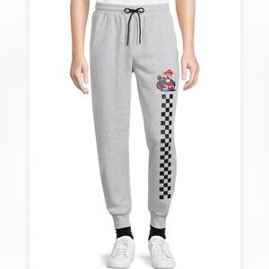 Mario Kart Nintendo Athletic sweatpants joggers size Large